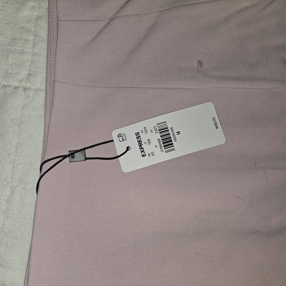 Express Light Pink Skort